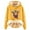 Yellow, variant on Fall Hoodie For Women Funny Cow Print Casual Loose Fit Comfort Christmas Sweatshirt Warm Soft Xmas Blouses Long Sleeve Y2K Outfits Fall Winter Pullover Loungewear Tops