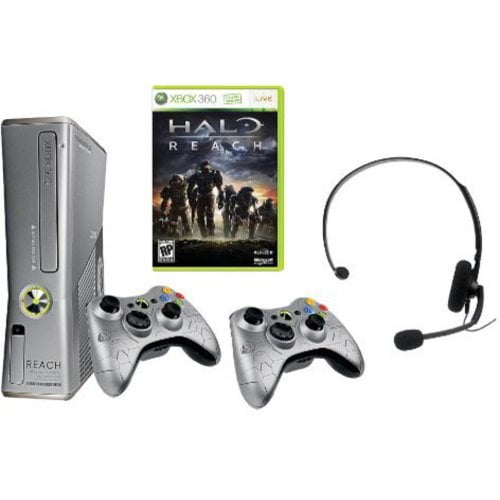 Xbox 360 Limited Edition Halo Reach Console Bundle Walmart Com