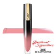 thumbnail image 2 of Lápiz labial L'Oreal Paris Brilliant Signature Shiny Be Cautivating, 2 of 8