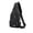 Black, variant on CAIXIA Crossbody Fanny Packs For Women Lightweight Nylon Layer Fashion Crossbody Bag, Sport Running Hiking Casual Daily Shoulder Messenger Purse