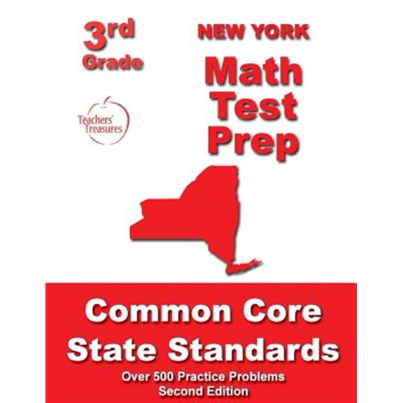 Pre-Owned New York 3rd Grade Math Test Prep : Common Core State Standards
