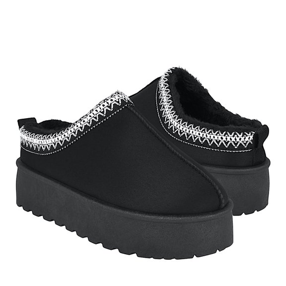 Pantuflas Dama Furor 26427 Textil Negro