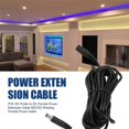 thumbnail image 4 of DC Power Extension Cable Connector Extension Cord Jack Adapter Lead Cable DC5521 Connector Male to F, 4 of 5