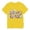 Yellow, variant on MUXiin Girls Easter Shirt 3d Prints Short Sleeve T-Shirt Cotton Happy Easter Pullover Tops Girls' Tops, Tees & Blouses Easter Gifts for Boys(Dark Purple,6-7 Years)