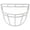 WHITE, variant on Schutt Adult ROPO-DW Vengeance Facemask