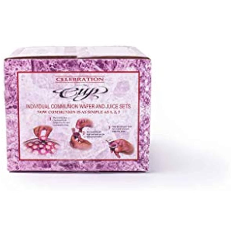 Prefilled Communion Cups & Wafer : 30 Sets : Wafer India