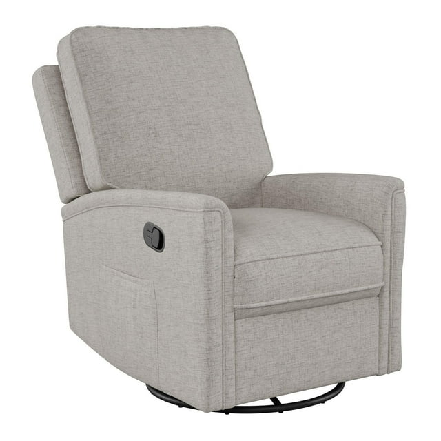 Fauteuil inclinable manuel pivotant rembourré Jasmine de CorLiving