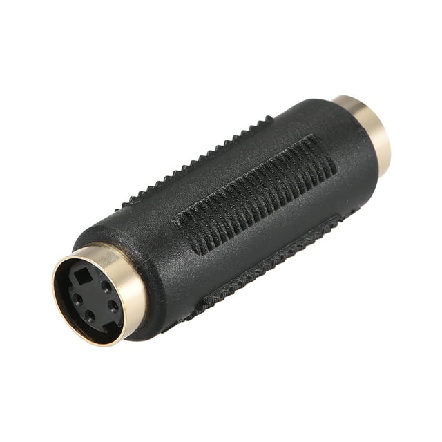 Adaptador de cable de audio y video estéreo S-Video hembra a hembra