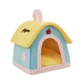 thumbnail image 2 of Casita para gatos, cama para gatos de interior, caseta portátil desmontable para cachorros, refugio para mascotas, nido cálido, accesorios para, 2 of 8