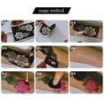 thumbnail image 2 of Christmas Glitter Tattoo Kits Template Flash Rhinestone Glitter Shine Flash Powder Temporary Tattoo Set Face Body Painting Art Tools Type 2, 2 of 9