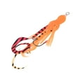 thumbnail image 1 of Almencla Squid Fishing Lure Freshwater Realistic Lake Gift with Sharp Hooks Soft Lure Fluorescent Orange, 1 of 8