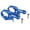 Blue, variant on Mosiee 1 Pair Mountain Bike Split-Type Stems Aluminum Alloy Dual Crown Forks Direct Mount Stem for Dh Bicycle 31.8Mm Handlebar Part Purple