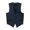 Blue - navy, variant on Public Notices Mens Micro Dot Three Button Vest, Blue, Small (Regular)