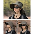 thumbnail image 7 of Women’s Sun Hat UPF 50+ Wide Brim and Ponytail Hole, 7 of 7