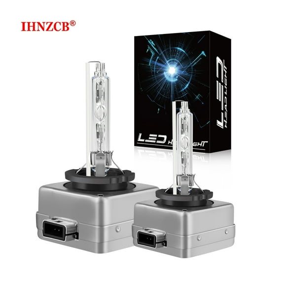 IHNZCB D3S HID Headlight Xenon Bulbs for Chrysler 200 2015-2017 High/Low Beam 6000K White,Y27