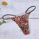 thumbnail image 3 of Gibobby Calzoncillos para mujeres sexy Calzoncillos sexys para mujer Comfort Fashion Bragas sexy Low Rise Soft T Back G String Bragas(Naranja,G), 3 of 4