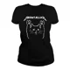 thumbnail image 1 of Playera Camiseta Todas Tallas Banda Metallica Meowtallica, 1 of 5