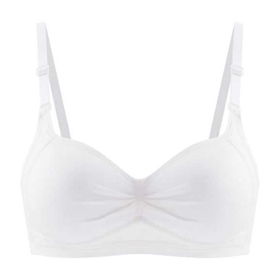 Everyday Bras for Women Skin Tone Bra Bra Comfort Neck Bra Women Support Bras Sports Bra with Padding Womens Bras No Underwire Athletic Sports Bra Womens Bra Bras Strapless for Women White 34