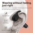 thumbnail image 4 of Generic Bone Conduction Headphones - IPX8 Waterproof Swimming Headphones Built-in 32G Player Memory, Open Ear Headphones Wireless Bluetooth 5.3 with Mic for Swimming Running, Black, 4 of 9