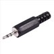 thumbnail image 5 of 24 Uds Conector Macho EstéReo de 2,5mm Conector de Audio para Auriculares de Soldadura DIY, 5 of 5
