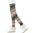 thumbnail image 2 of Girls Winter Floral Warm Leggings Kids Christmas Thicken Fleece Tights Pants 2-11 Years, 2 of 6