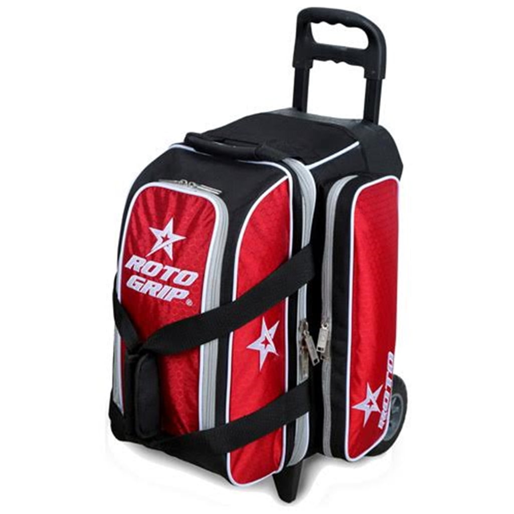 Roto Grip 2 Ball Roller Bowling Bag- Black/Red - Walmart.com - Walmart.com