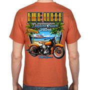 Biker Life Usa 2020 Bike Week Daytona Beach Beach Shield T Shirt