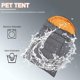 thumbnail image 2 of Saco de Dormir para Perros GeerDuo Impermeable y Cálido Gris+Naranja Talla L, 2 of 8