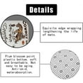 thumbnail image 6 of 4PCS Western Shower Curtain Set, Cowgirl Riding Horse Highland Cow Cactus Desert Guitar Country Farmhouse Wild West Bathroom Decor, Waterproof Fabric Shower Curtain, Non-Slip Bath Mat, 6 of 7