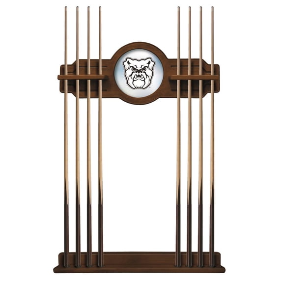 Butler University Solid Wood Cue Rack with a Chardonnay Finish