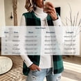 thumbnail image 3 of Kinrui Women's Plaid Fleece Vests Tops Zip Up Collarless Sleeveless Fall Jacket Lightweight Fuzzy Outerwear with Pockects Army Green XXL, 3 of 6