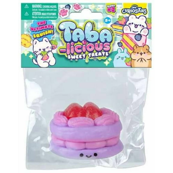 Taba-Licious Sweet Treats Raspberry Cake Squeeze Toy [Purple]