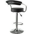 thumbnail image 3 of Hawthorne Collection Adjustable Swivel Bar Stool in Black, 3 of 4