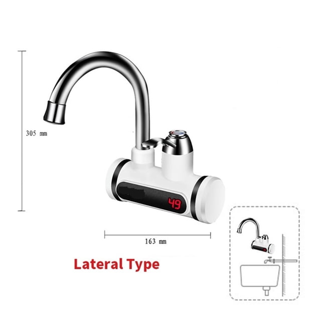 Electric Faucet Water Heater Temperature Display Instant Hot Water heaters Kitchen Tankless water heating ,Built To Last