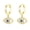 Gold, variant on Coachuhhar Evil Eyes Hoop Earrings Sterling Silver Huggie Evil Eyes Hoop Earrings Jewelry Gift for Women