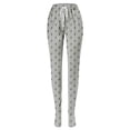 thumbnail image 5 of Adult Footed Sweatpants,Extremely Soft and Warm Footing Pajama Pants Drawstring Elastic Waisted Pants with Fleece Lined Feet Grey XL, 5 of 7