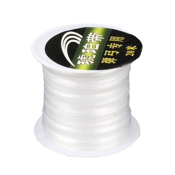 Yammee New Slingshot Rubber Band Tied White Color 20M/65.62ft High Elasticity Flexible