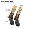 thumbnail image 2 of Pofeuu Cloud Rainbow Winged Dog Print Stockings, Adult Running Hiking Socks for Youth and Adult, 2 of 6