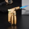 thumbnail image 5 of Tuitoonm Outdoor Windproof Lighter Torch Lighter Three Jets Flame Cigars Lighter For Camping Hiking Adventure Super Strong Blue Flame Torch, 5 of 5