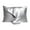 Grey, variant on SeekLGT 22 Momme Mulberry Silk Pillowcase Soft Smooth Sleep Pillowcase Skin Friendly Hair Care Rectangular Luxury Bedding