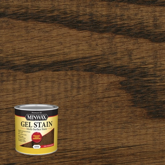 Minwax Gel Stain, Coffee, 1/2 Pint