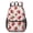 Strawberry And Heart, variant on Strawberry and Leaf Pink Pattern 17" School Backpacks for Teens,Waterproof Oxford Fabric,S-Shape Padded Straps for School,Travel,Hiking,Camping
