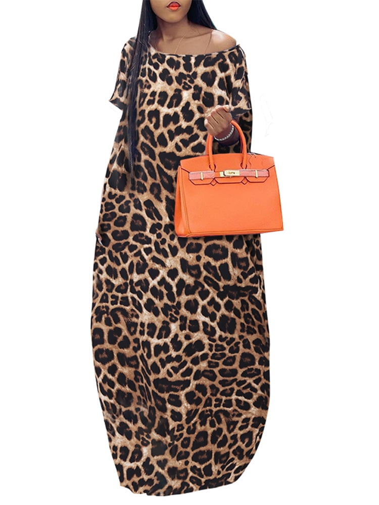 half shoulder maxi dress