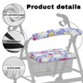 thumbnail image 5 of HELLHERO Anti-Slip Cover Walker Seat Cover and Seat Back Covers Stretchable Material & Removable and Washable and Seniors Butterfly Daisy, 5 of 7