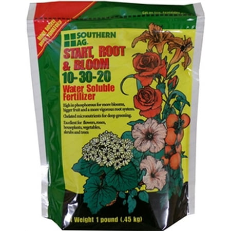 Start, Root, and Bloom 10-30-20 Soluble Fertilizer - 5 (Best Fertilizer For Starting Seeds)
