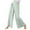Green, variant on Inleife Womens Pants Fashion Casual Solid Color Elastic Loose Pants Women's Summer Straight Wide Leg Trousers Pants