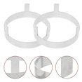 thumbnail image 3 of 2pcs Metal Coconut Rings Stainless Steel Round Coconut Holder Kitchen Gadgets, 3 of 8