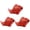 1Pc Red Fish, variant on Viflosae 2Pcs Resin Toilet Bolt Covers, Toilet Bolt Covers, Toilet Bolt Covers Decorative, Hide Your Toilet Bolts - Perfect Decor for Bathroom