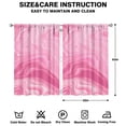thumbnail image 2 of Abstract Oil Paiting Watercolor Curtains-blackout Curtains Bedroom Decor Living Room Darkening Grommet Window Drapes 2 Panels Set 41"x63", 2 of 2