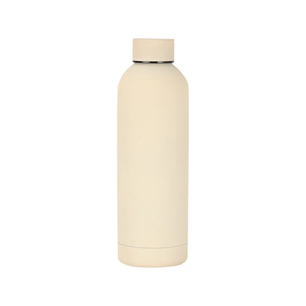 Clearance!Maojin Botella de agua portátil para deportes al aire libre, taza aislada de boca pequeña de acero inoxidable de 500ml